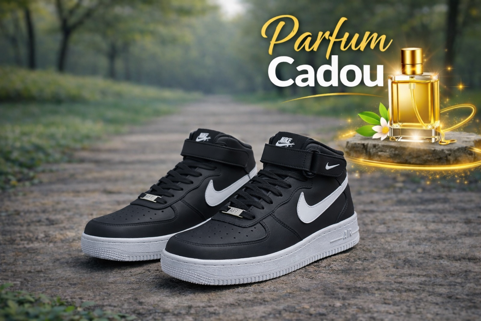 Air Force Gheață Alb Negru